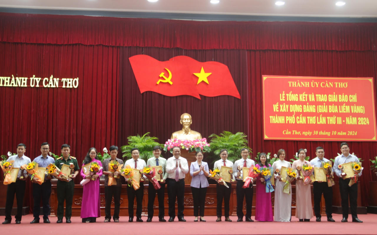 50 tác phẩm đoạt giải Búa Liềm vàng TP Cần Thơ năm 2024 