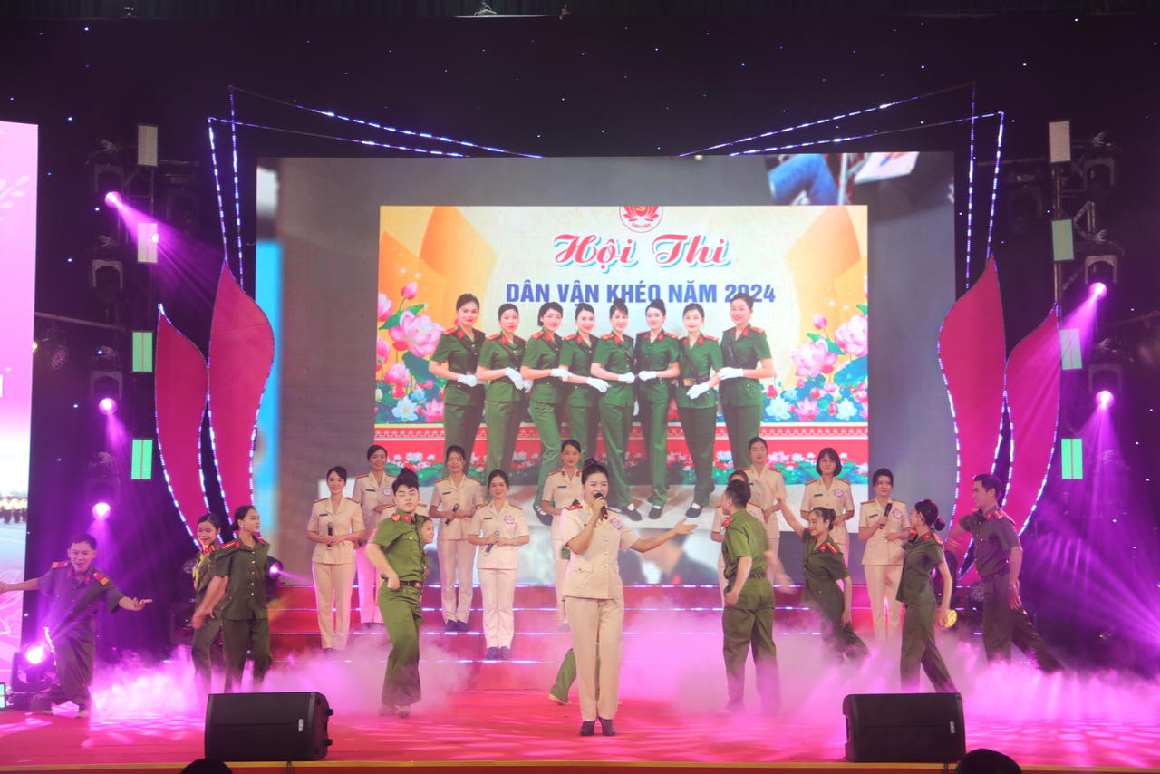 Khai mạc Hội thi “Cán bộ hội phụ nữ cơ sở giỏi” lực lượng CAND năm 2024