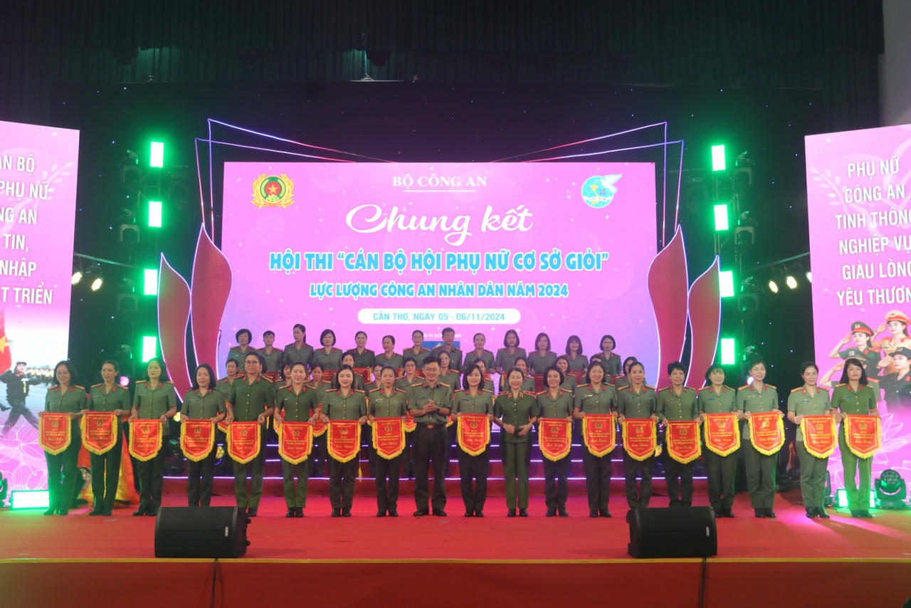 Khai mạc Hội thi “Cán bộ hội phụ nữ cơ sở giỏi” lực lượng CAND năm 2024