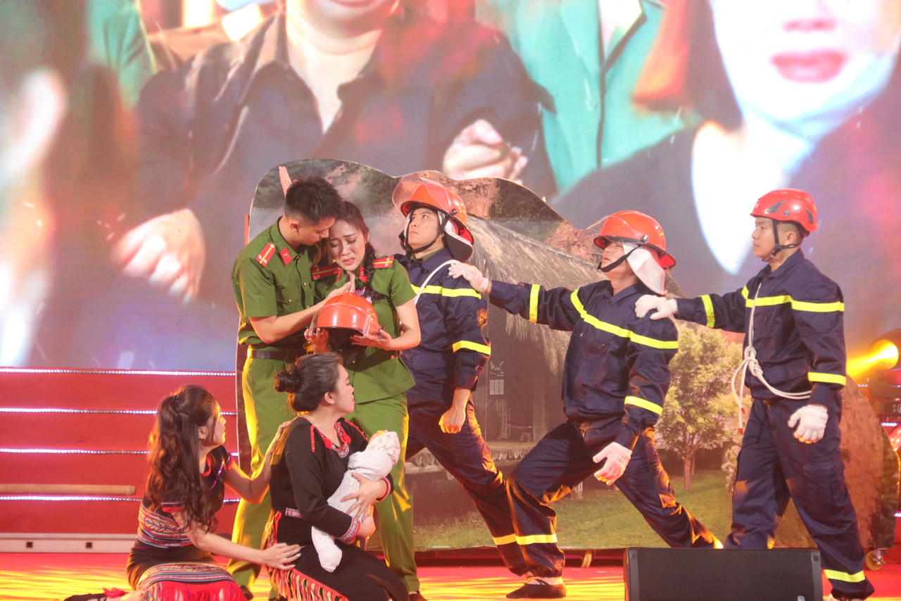 9 đơn vị đạt giải A Hội thi 'Cán bộ hội phụ nữ cơ sở giỏi' lực lượng CAND năm 2024 