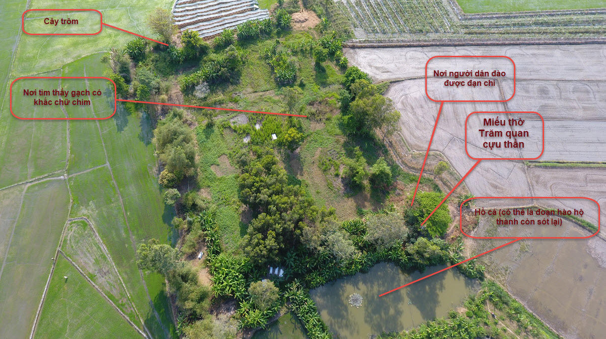 Đồng Tháp khảo sát làm rõ giá trị di tích thành cổ Bảo Tiền