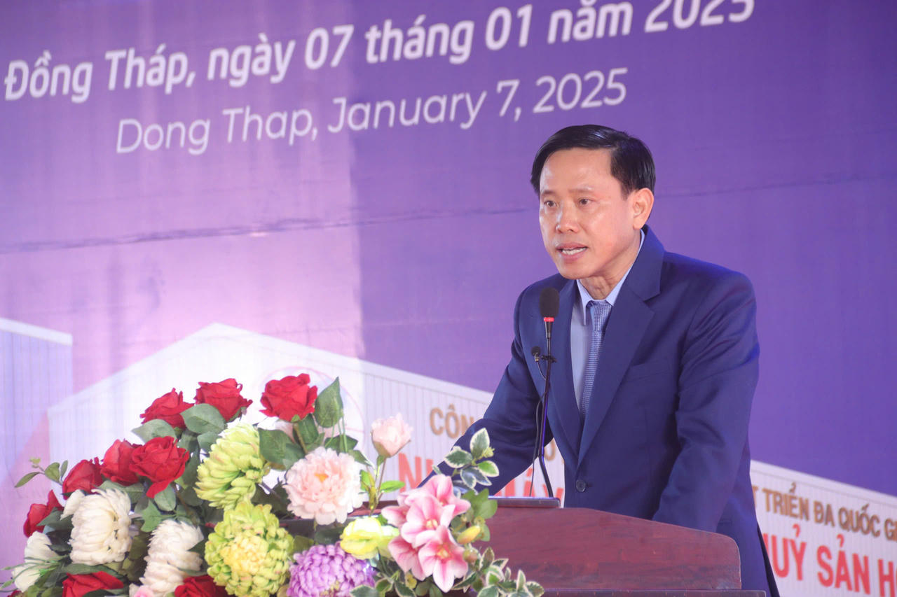 Khởi công nhà máy chế biến thuỷ sản gần 700 tỷ ở Đồng Tháp 