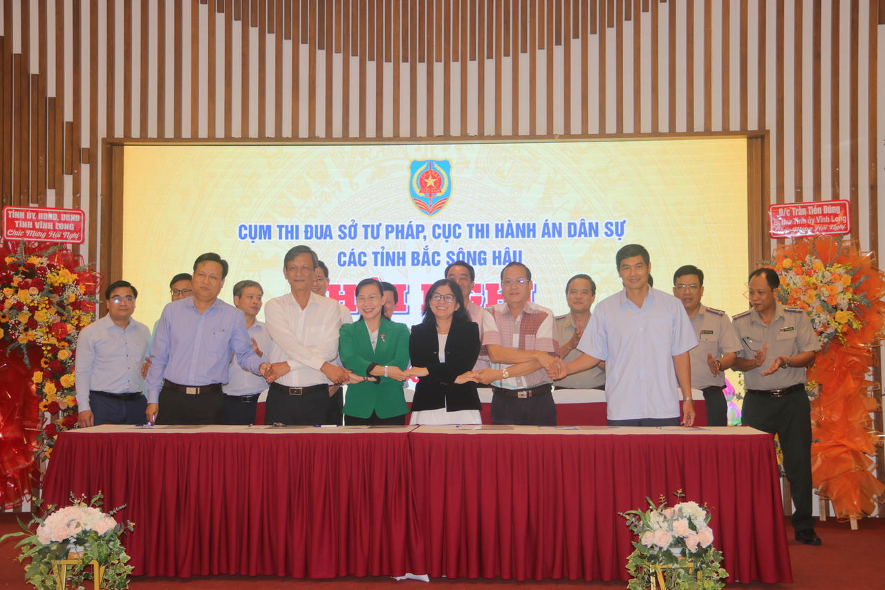 Cụm Thi đua các tỉnh Bắc sông Hậu (Bộ Tư pháp): Cần gắn phong trào thi đua với đổi mới phương thức hoạt động để nâng cao hiệu quả công tác