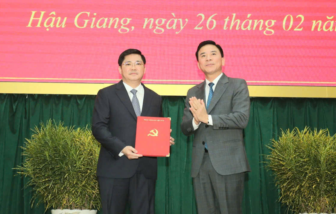 Ông Nguyễn Tuấn Anh làm Phó Bí thư Thường trực Tỉnh ủy Hậu Giang 