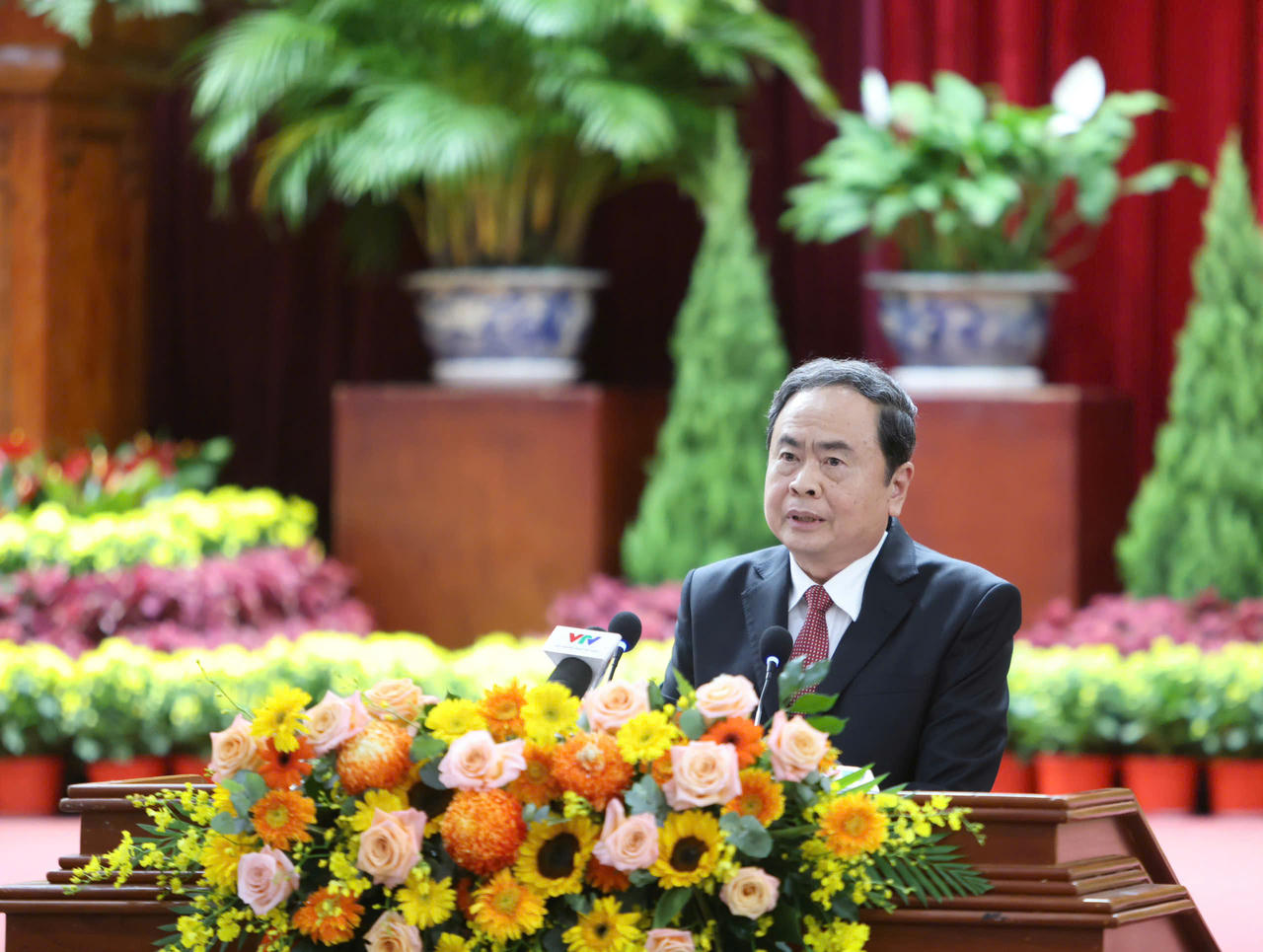 Chủ tịch Quốc hội Trần Thanh Mẫn dự Lễ công bố thành lập TP Cần Thơ mới 