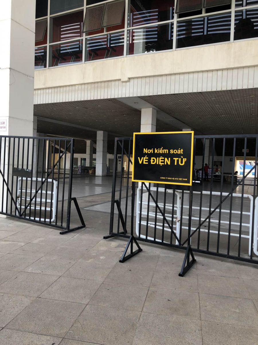 Sân vận động Mỹ Đình trước giờ bóng lăn trận ĐT Việt Nam - Malaysia 