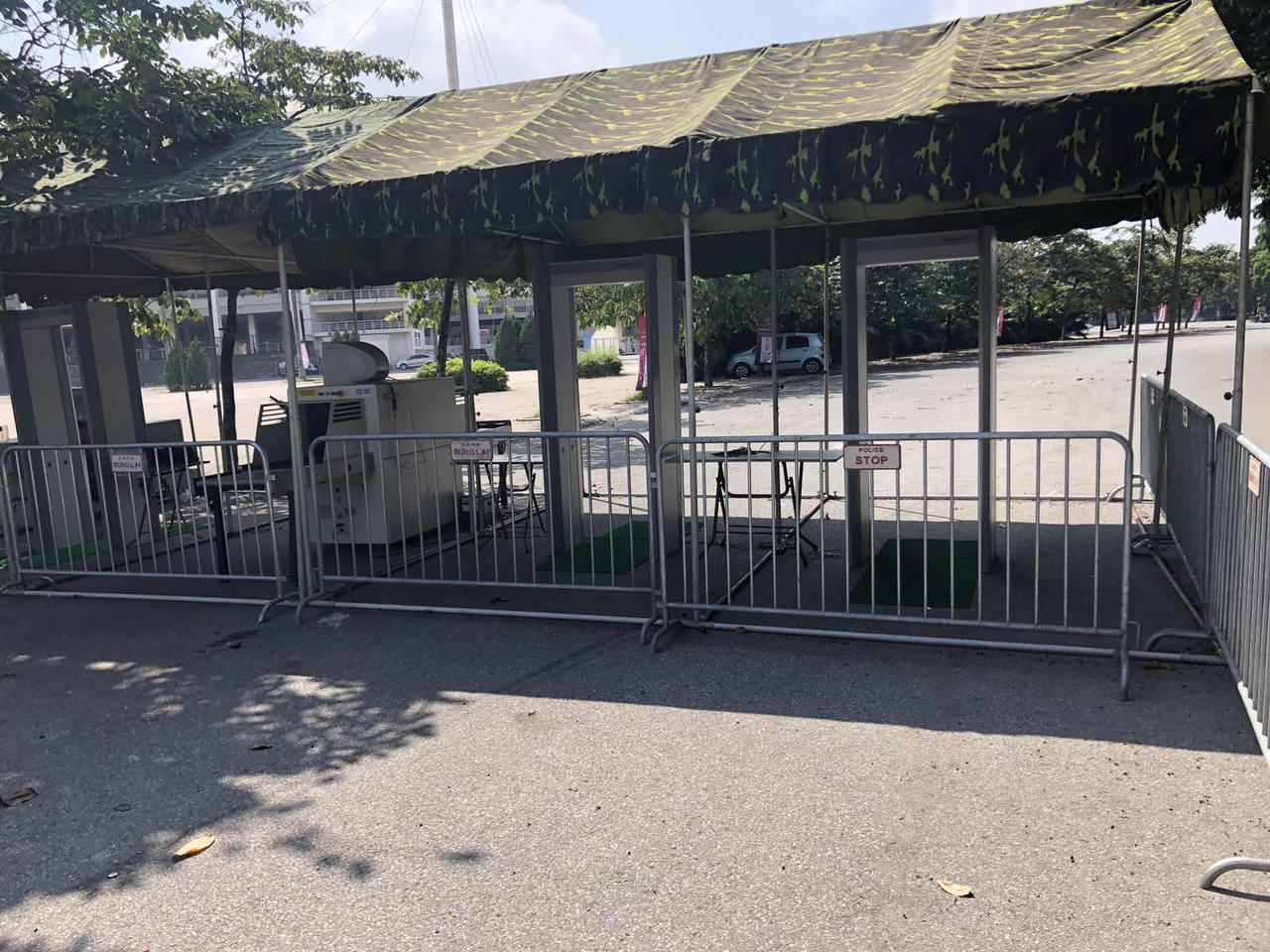 Sân vận động Mỹ Đình trước giờ bóng lăn trận ĐT Việt Nam - Malaysia 