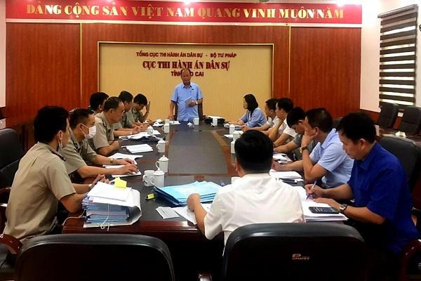 Cục THADS tỉnh Lào Cai thực hiện tốt công tác giải quyết khiếu nại, tố cáo 