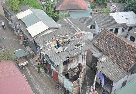 Nổ khí gas, một người bị thương