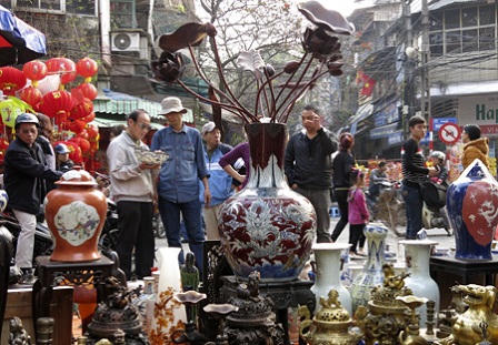 Chợ hoa phố cổ, đi chợ không chỉ để mua hoa