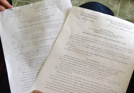 Phường Hữu Nghị -Hòa Bình: Cẩu thả trong thủ tục cưỡng chế, dân bức xúc