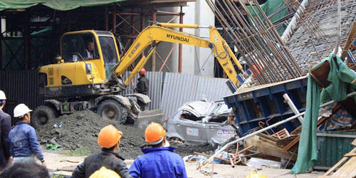 Hé lộ nguyên nhân 80 tấn bê tông đổ sập công trình