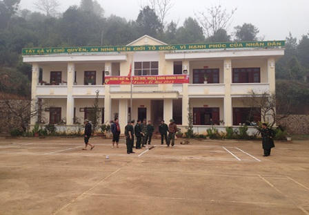 Ấm tình lính biên phòng đón xuân nơi biên cương Tổ quốc