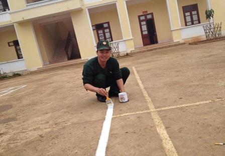 Ấm tình lính biên phòng đón xuân nơi biên cương Tổ quốc