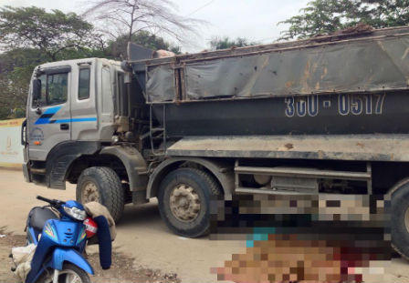 Xe chở đất cho Goldmark City gây tai nạn chết người