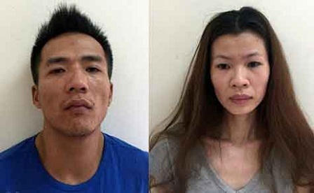 Cặp đôi vận chuyển ma túy qua đường hàng không sa lưới