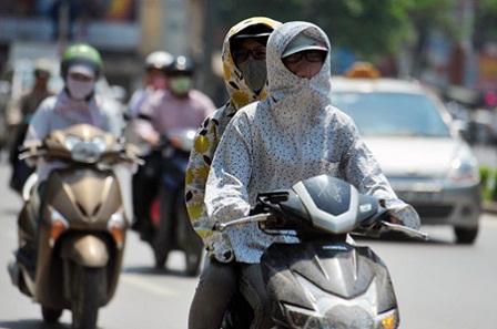 Nắng nóng tiếp tục tăng đến mức “kỷ lục” 39 độ C