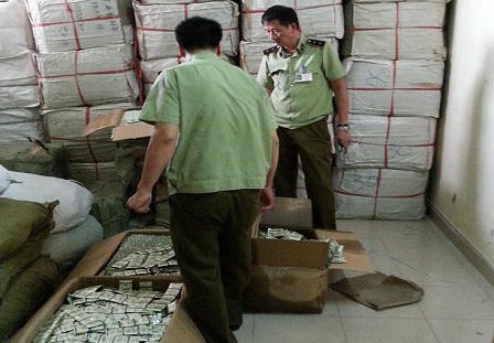 Hà Nội: Phát hiện hàng loạt BCS Trung Quốc dán mác Korea