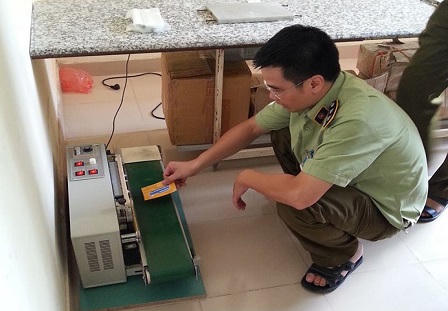 Hà Nội: Phát hiện hàng loạt BCS Trung Quốc dán mác Korea