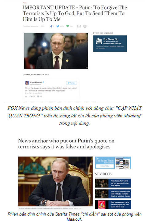 Sự thật tuyên bố của Putin "tiễn khủng bố về với Chúa"