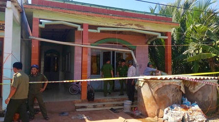 Long An: 3 mẹ con chết thảm trong nhà riêng