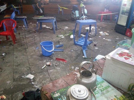 Án mạng do ánh đèn ô tô rọi vào mặt