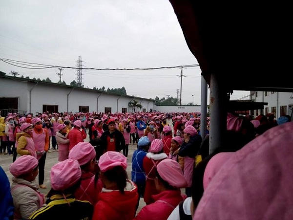 Gần 2000 công nhân đình công tại nhà máy Seshin