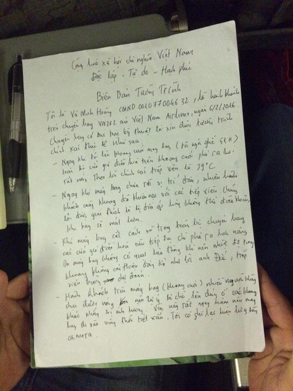 Hỏng điều chỉnh nhiệt độ, máy bay Vietnam Airline vẫn được phép cất cánh?