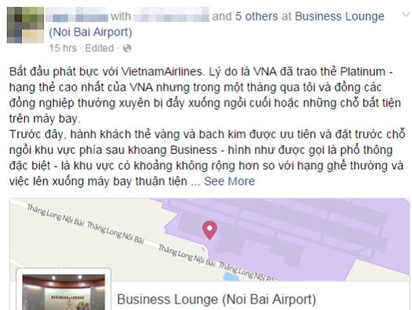 Vietnam Airlines từng thiếu trách nhiệm, coi thường khách VIP?!