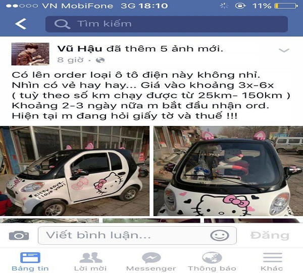 Ô tô điện không được lưu thông, nhiều người tiêu dùng vẫn tò mò