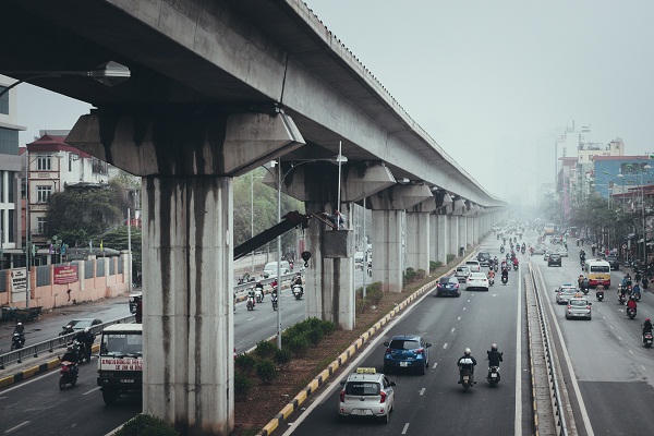 Dự án đường sắt đô thị Cát Linh - Hà Đông vắng bóng công nhân