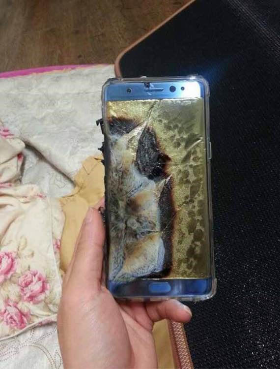 Galaxy Note 7 phát nổ vì sạc sai cách