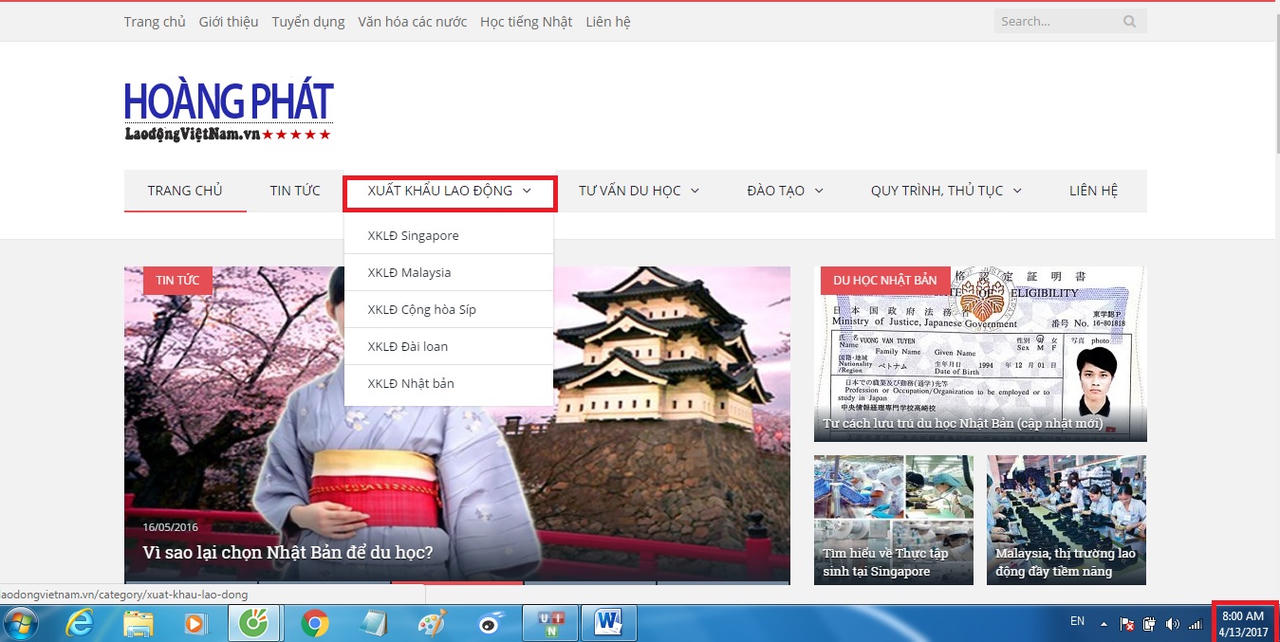 Công ty Hoàng Phát “bẫy” người XKLĐ bằng đơn hàng “kiểu Đại Sứ Quán”