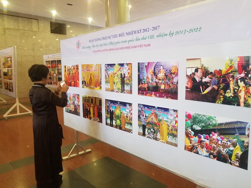 Tưng bừng không khí Đại hội đại biểu Phật giáo toàn quốc lần thứ VIII