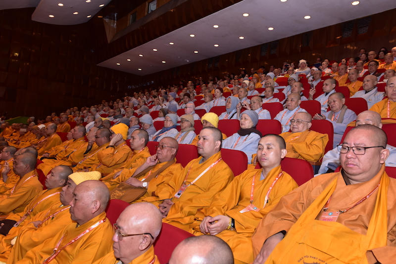 Tưng bừng không khí Đại hội đại biểu Phật giáo toàn quốc lần thứ VIII