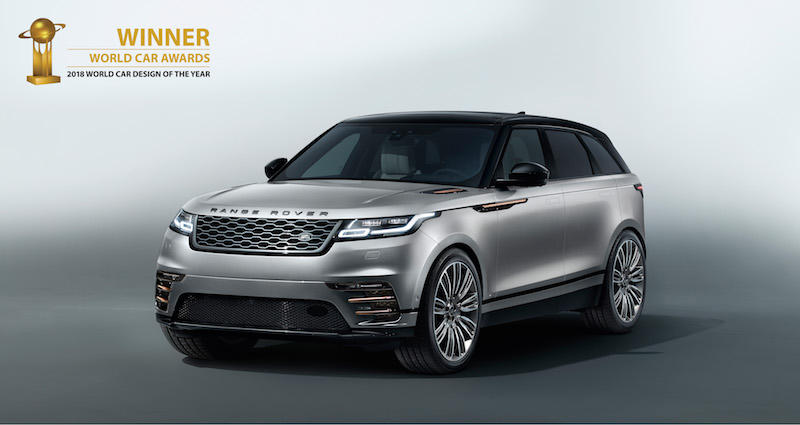 Range Rover Velar được vinh danh mẫu xe thiết kế đẹp nhất