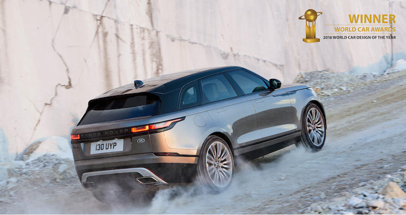 Range Rover Velar được vinh danh mẫu xe thiết kế đẹp nhất