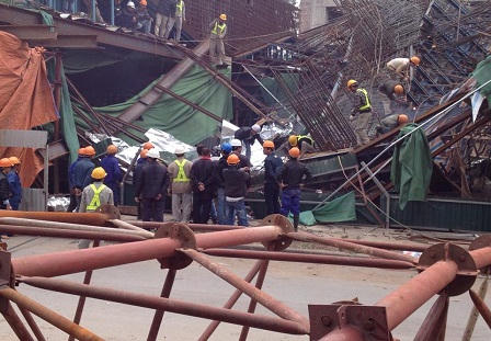 Hé lộ nguyên nhân 80 tấn bê tông đổ sập công trình