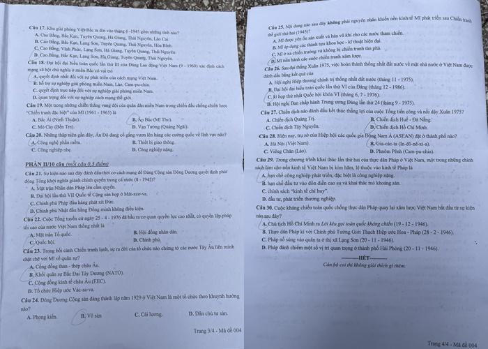 Kết thúc 2 môn Toán, Lịch sử kỳ thi vào 10: Đề thi dễ, nhiều học sinh dự đoán điểm cao