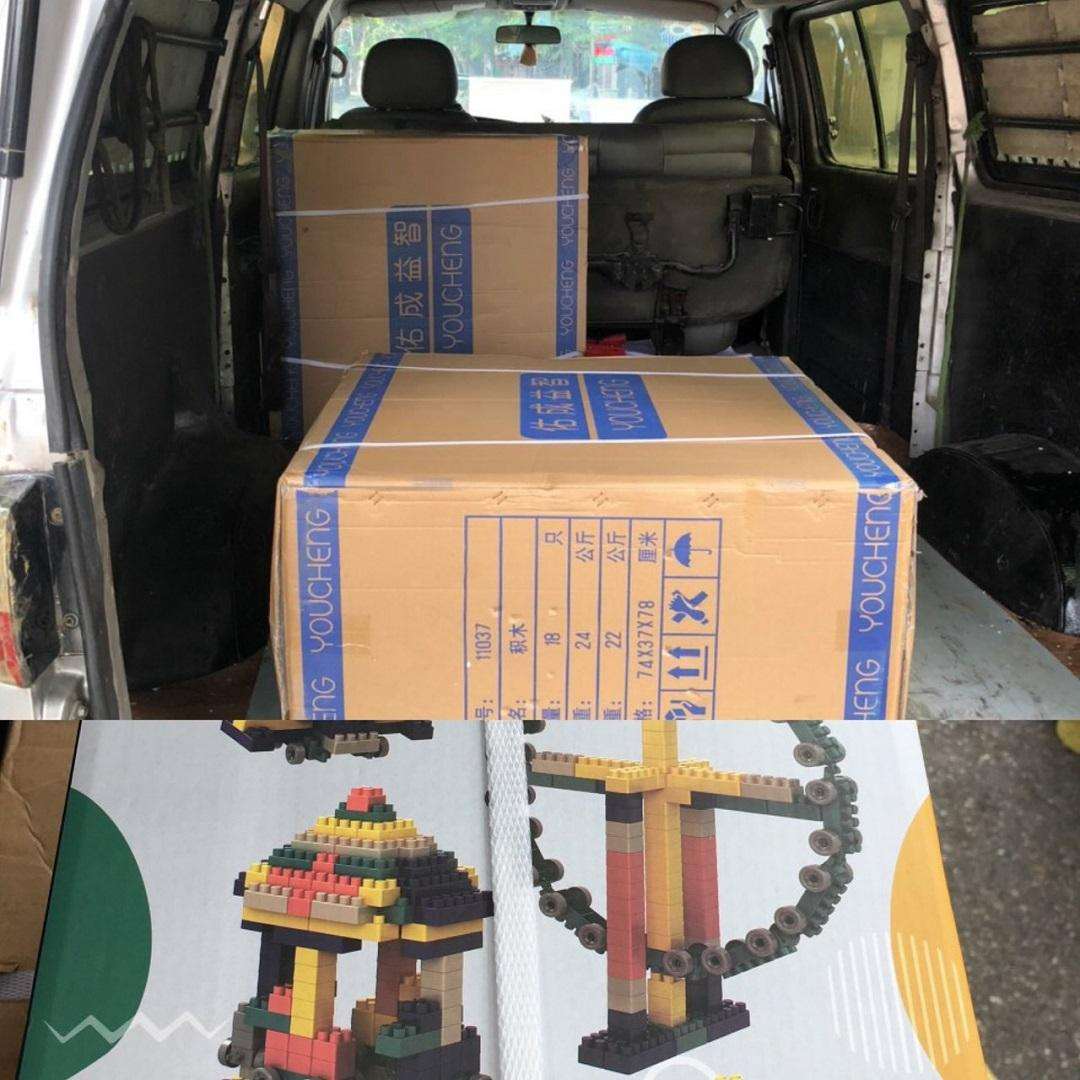 Phát hiện xe "luồng xanh" vận chuyển hàng hóa không rõ nguồn gốc 