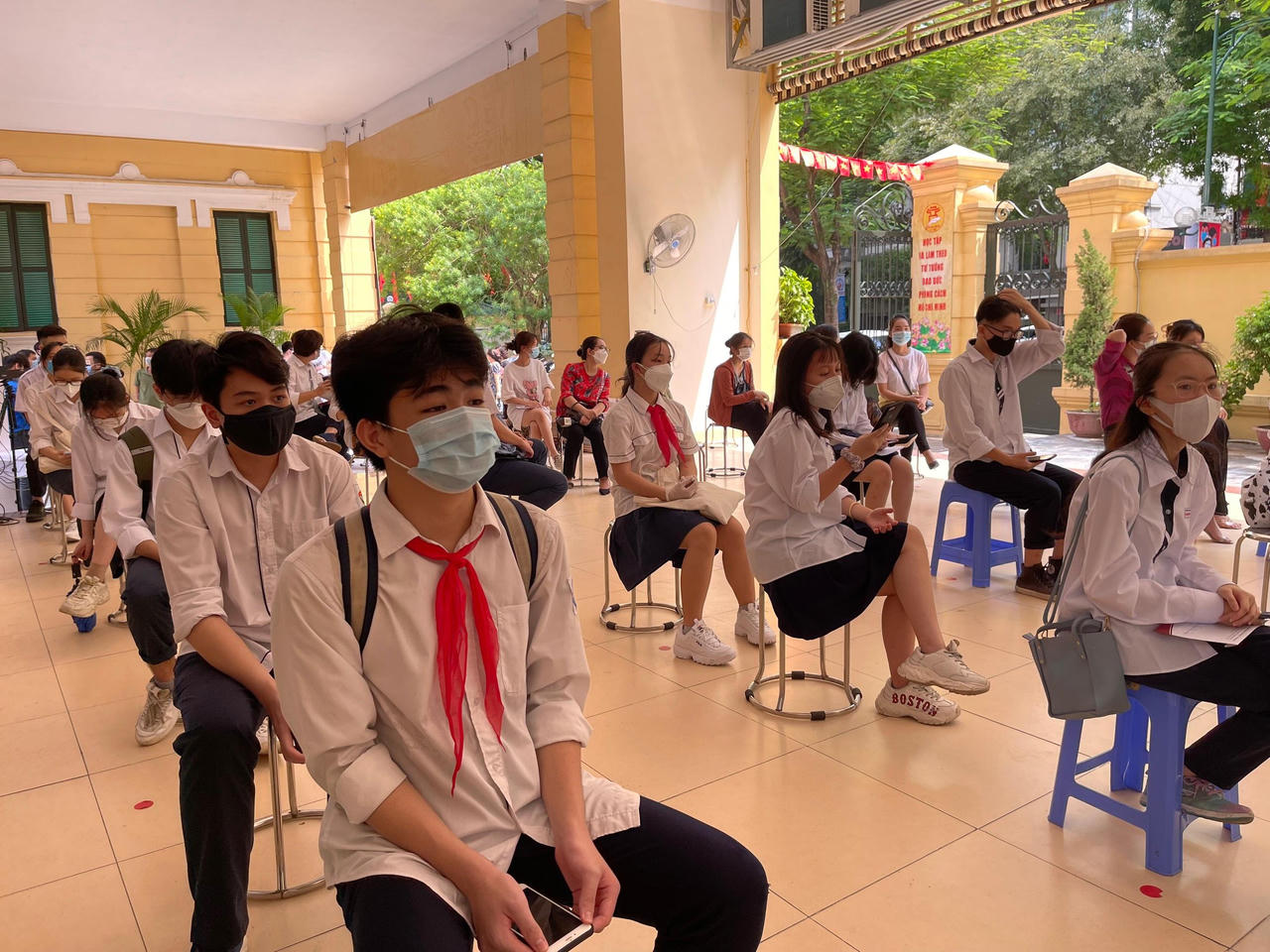 Sẵn sàng cho Lễ khai giảng đặc biệt của Thủ đô năm học 2021-2022