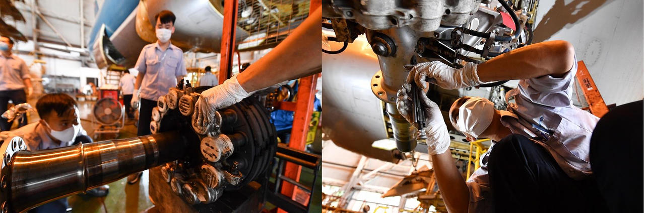 Cận cảnh đội 'chim sắt' Vietnam Airlines rục rịch chuẩn bị cất cánh trở lại