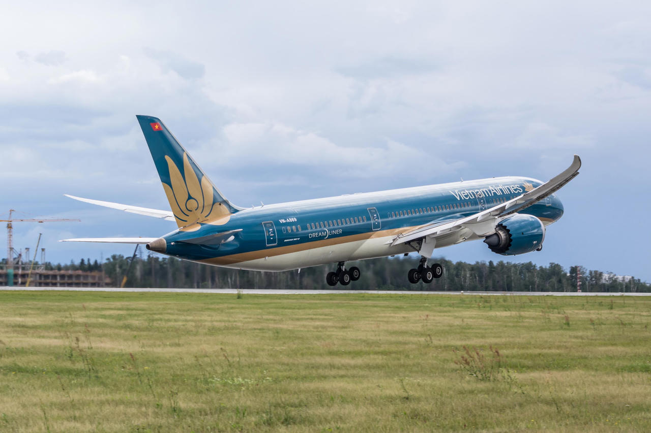 Vietnam Airlines công bố chuyến bay thẳng thường lệ đầu tiên đến Mỹ 