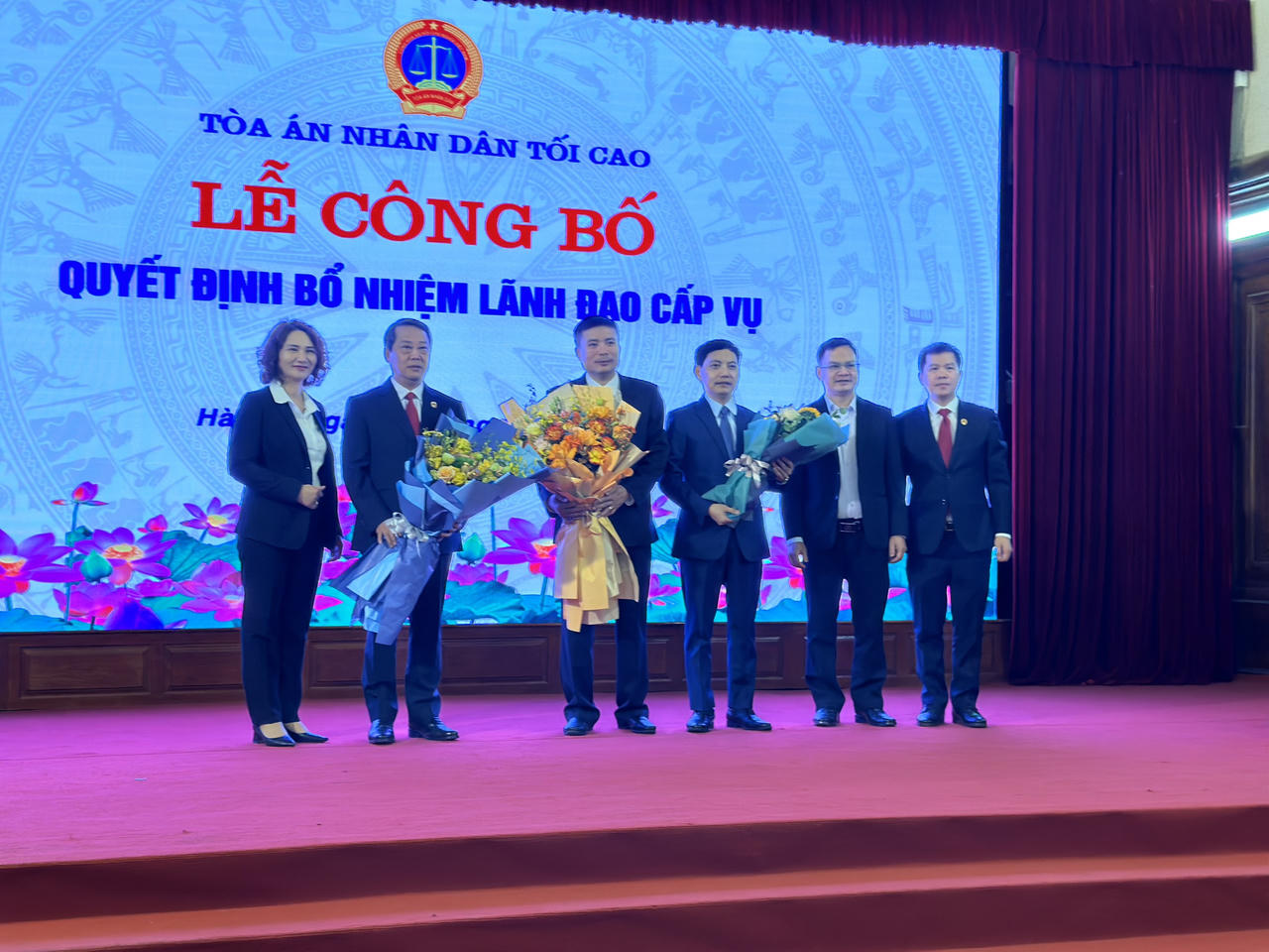 Ông Trần Đức Vinh nhận Quyết định bổ nhiệm Tổng biên tập Báo Công lý 