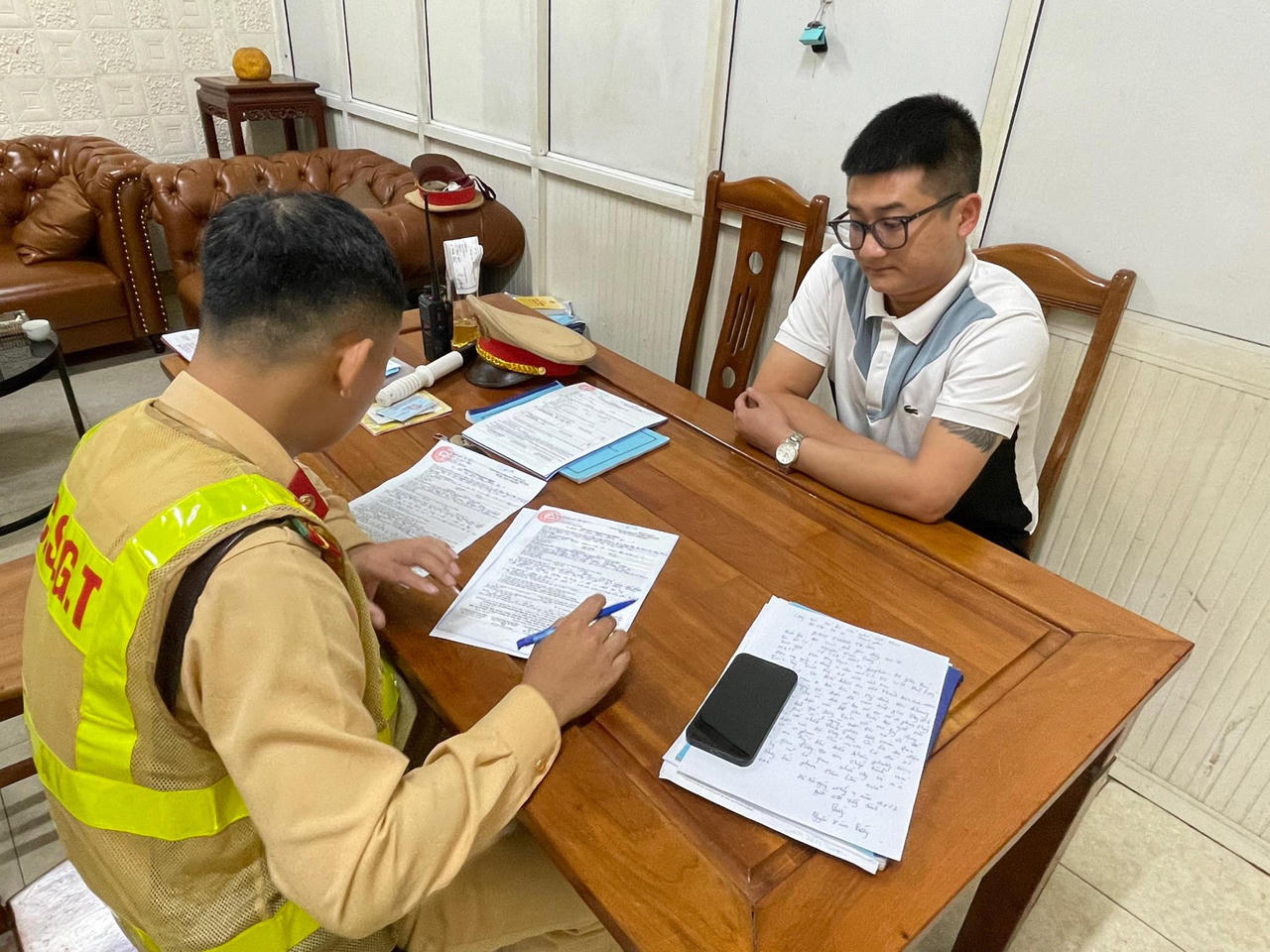 Tài xế xe khách đường dài Yên Bái - Hà Nội dương tính với ma túy