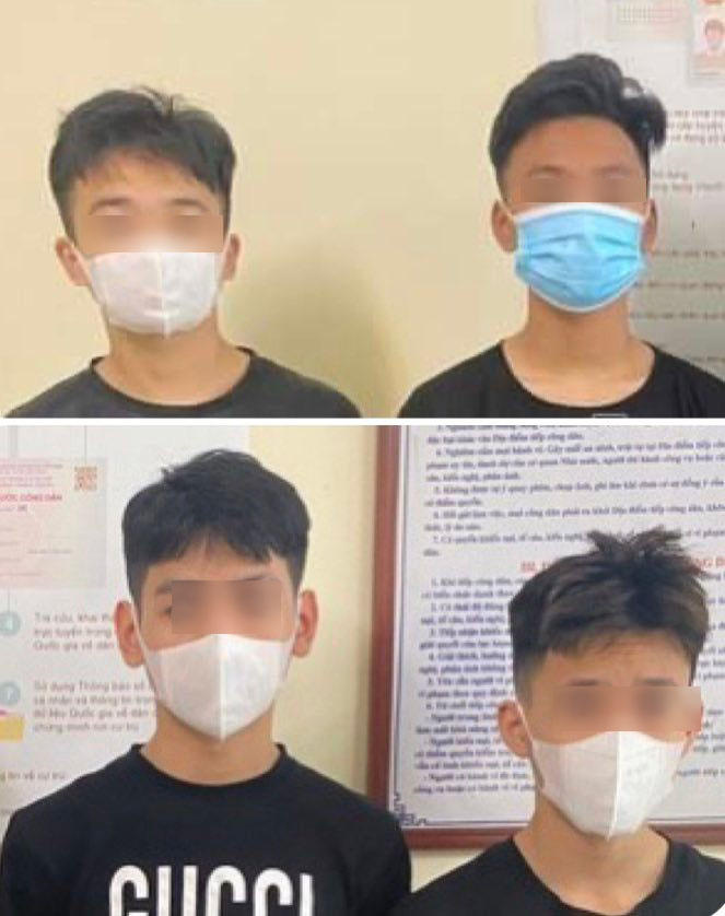Nhóm thiếu niên "choai" gây nhiều vụ cướp xe ở Hà Nội