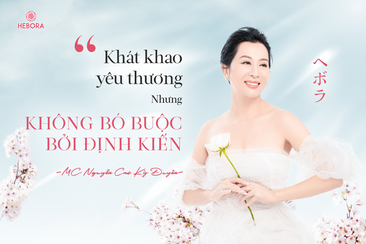 Để tuổi lục tuần vẫn đẹp rạng ngời như MC Nguyễn Cao Kỳ Duyên