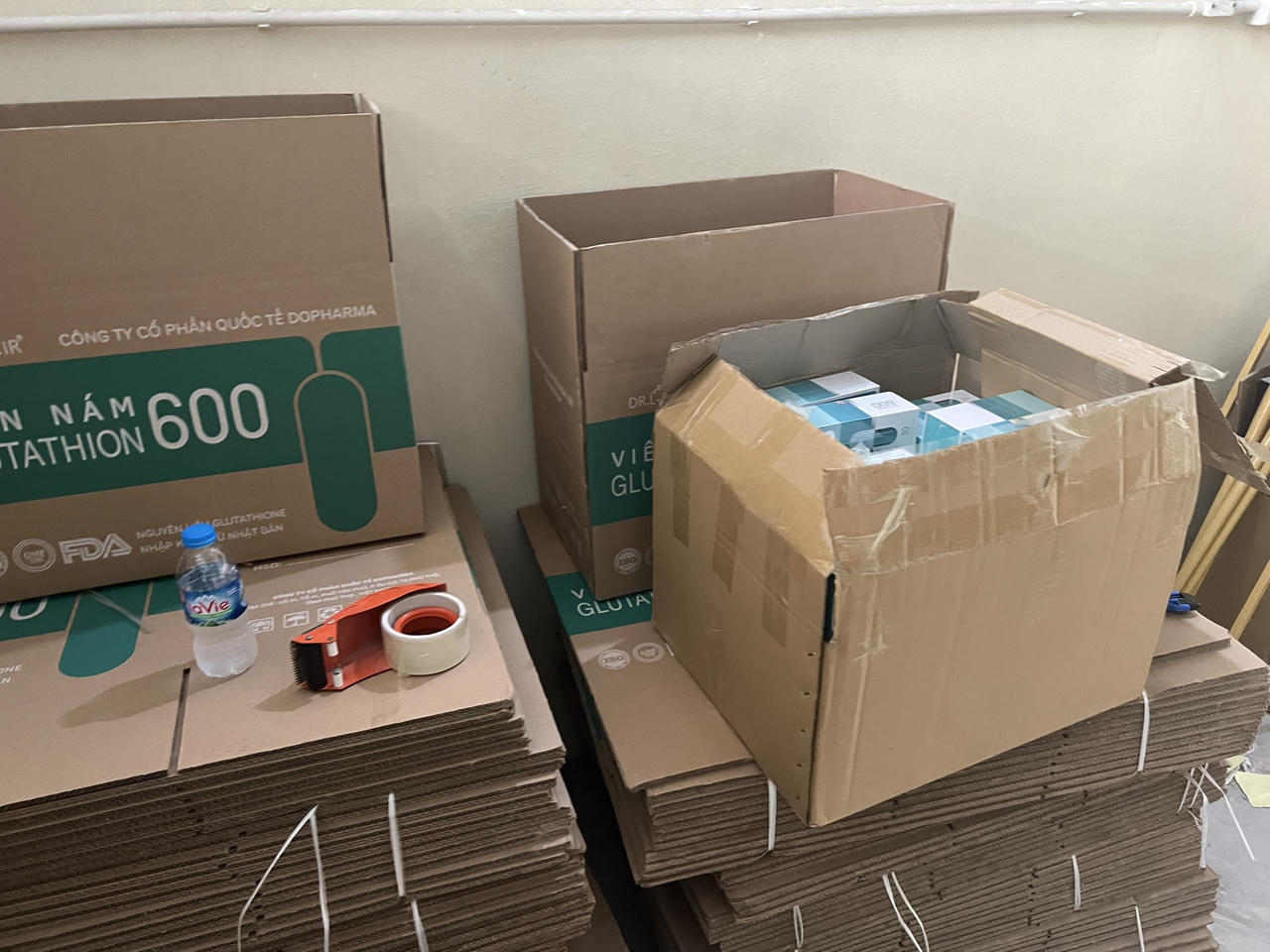 Phát hiện và bắt giữ lô viên nám Glutathion 600 có dấu hiệu làm giả 