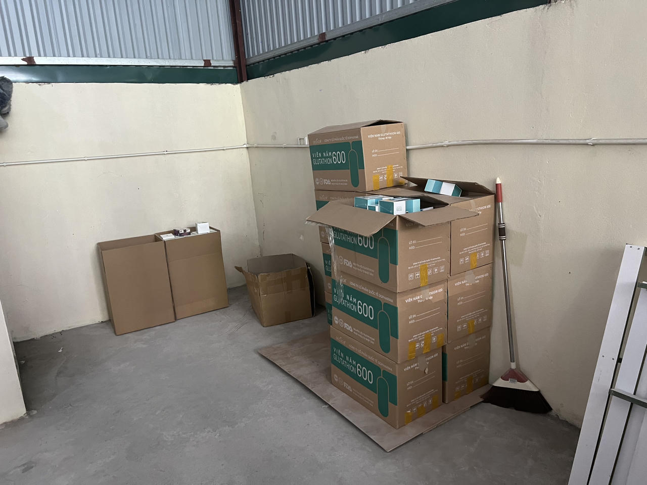 Phát hiện và bắt giữ lô viên nám Glutathion 600 có dấu hiệu làm giả 