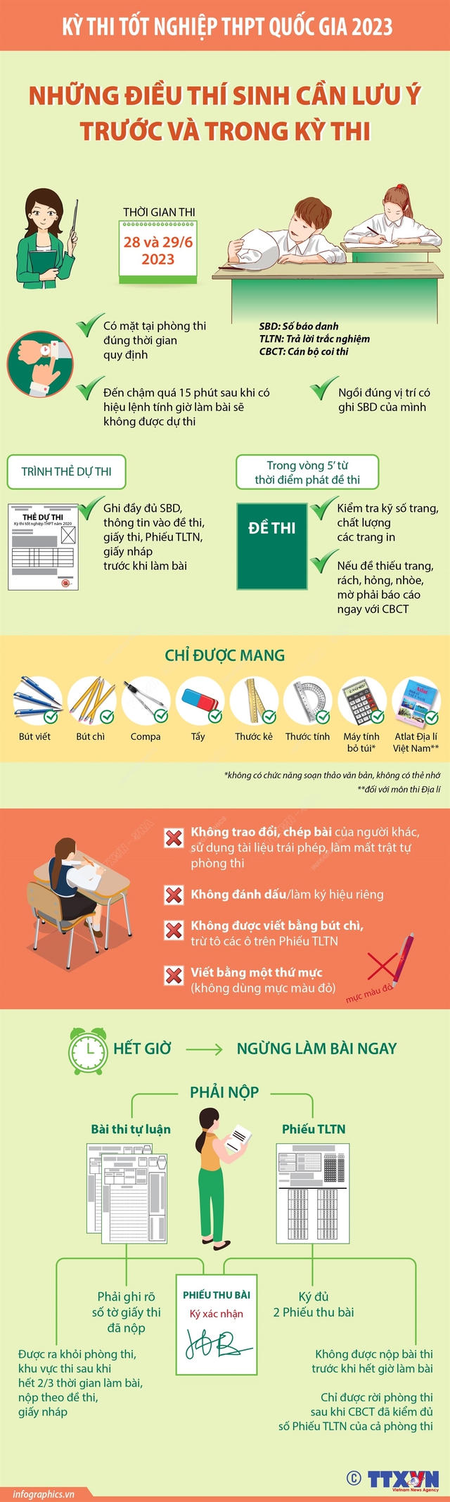 Thông tin mới nhất vụ lọt đề thi tốt nghiệp THPT năm 2023